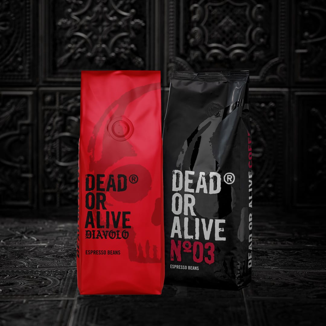 KAFFEE BOHNEN STRONG BASTARDS: Diavolo & No3 1kg STRONG BASTARDS: Diavolo & No3 1kg