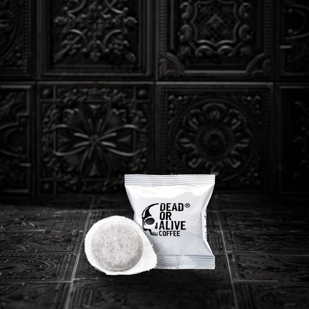 KAFFEE PADS DEAD OR ALIVE COFFEE ESE Pads DEAD OR ALIVE COFFEE ESE Pads