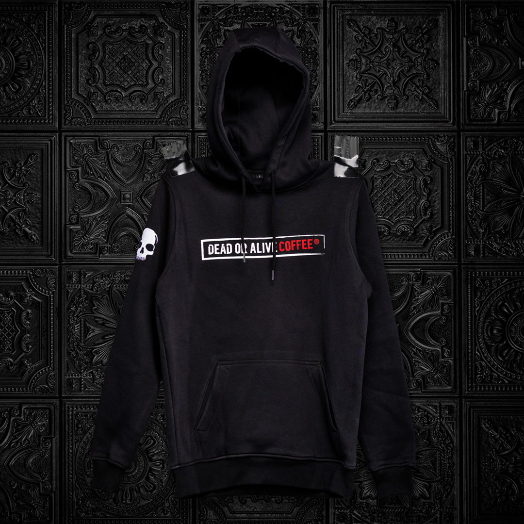 DEAD OR ALIVE COFFEE CLASSIC HOODIE UNISEX