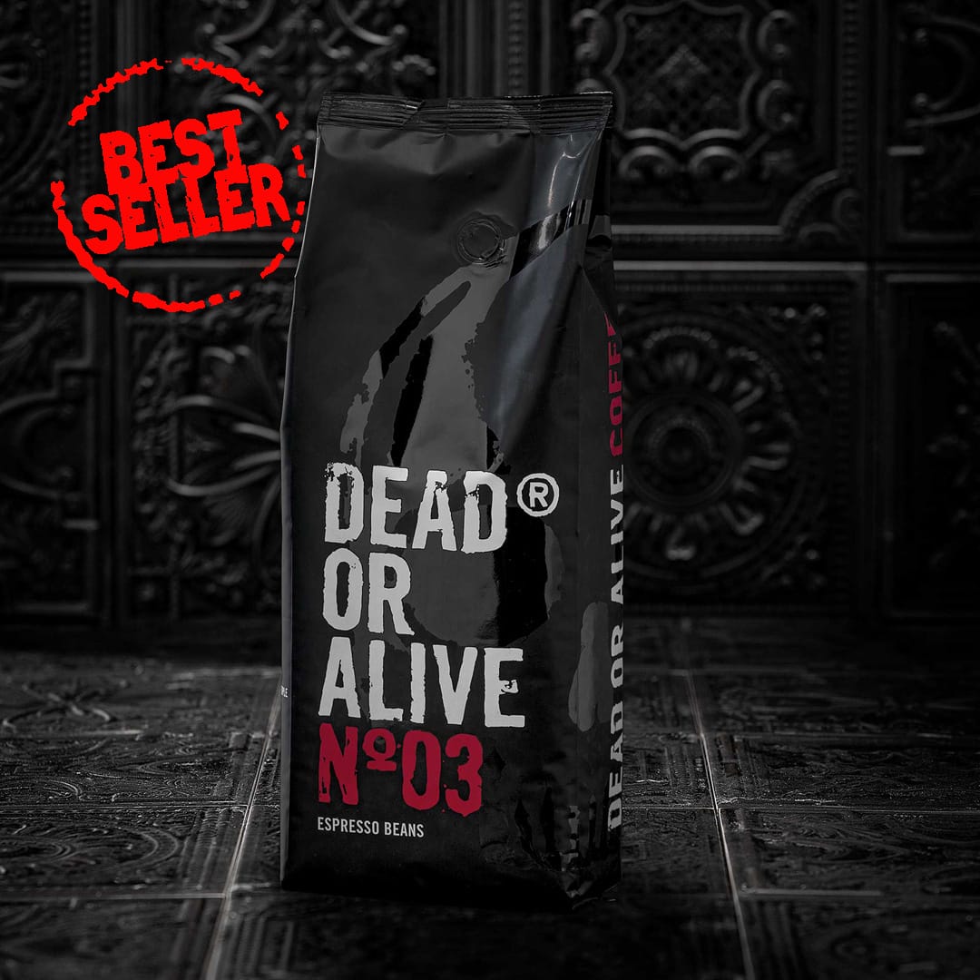 KAFFEE BOHNEN DEAD OR ALIVE COFFEE No3 Espressobohnen No3 Espressobohnen – Kräftig & kompromisslos | DOAC