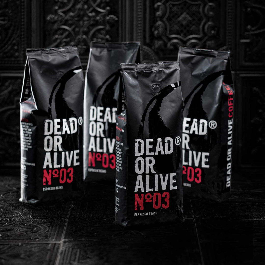 DEAD OR ALIVE COFFEE No3 500g Espressobohnen
