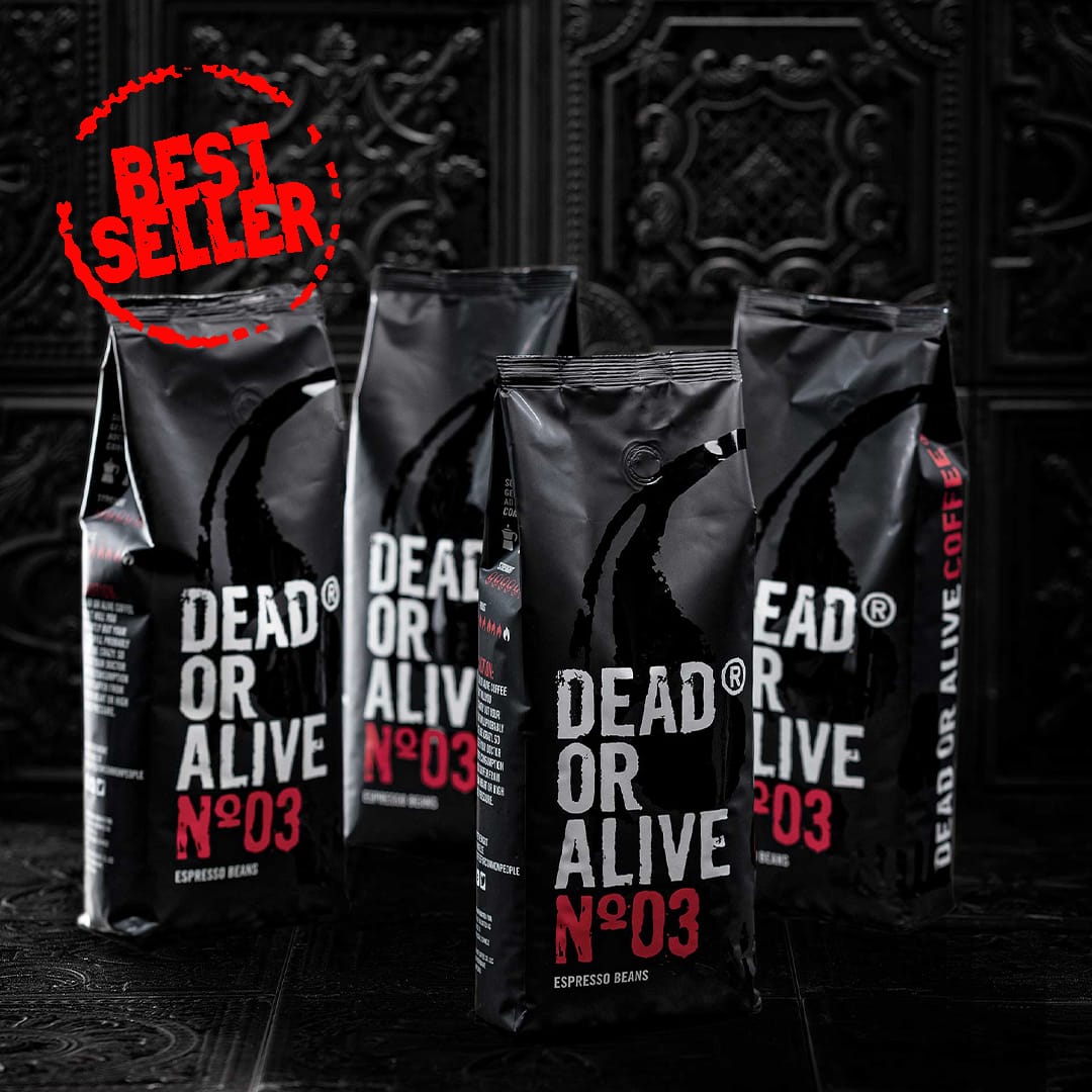 KAFFEE BOHNEN DEAD OR ALIVE COFFEE No3 Espressobohnen No3 Espressobohnen – Kräftig & kompromisslos | DOAC