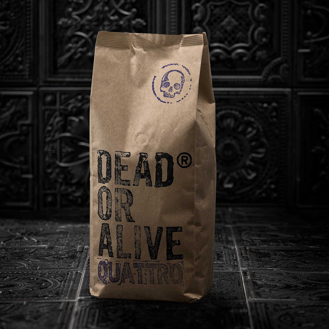 DEAD OR ALIVE COFFEE Quattro Kaffeebohnen