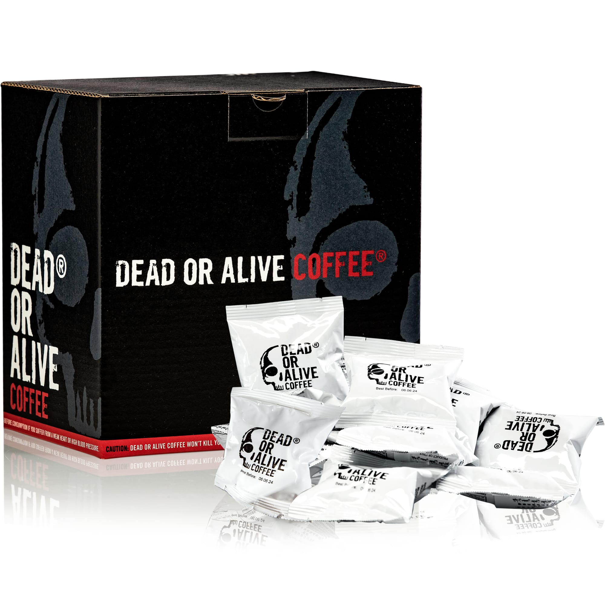 KAFFEE PADS DEAD OR ALIVE COFFEE ESE Pads DEAD OR ALIVE COFFEE ESE Pads
