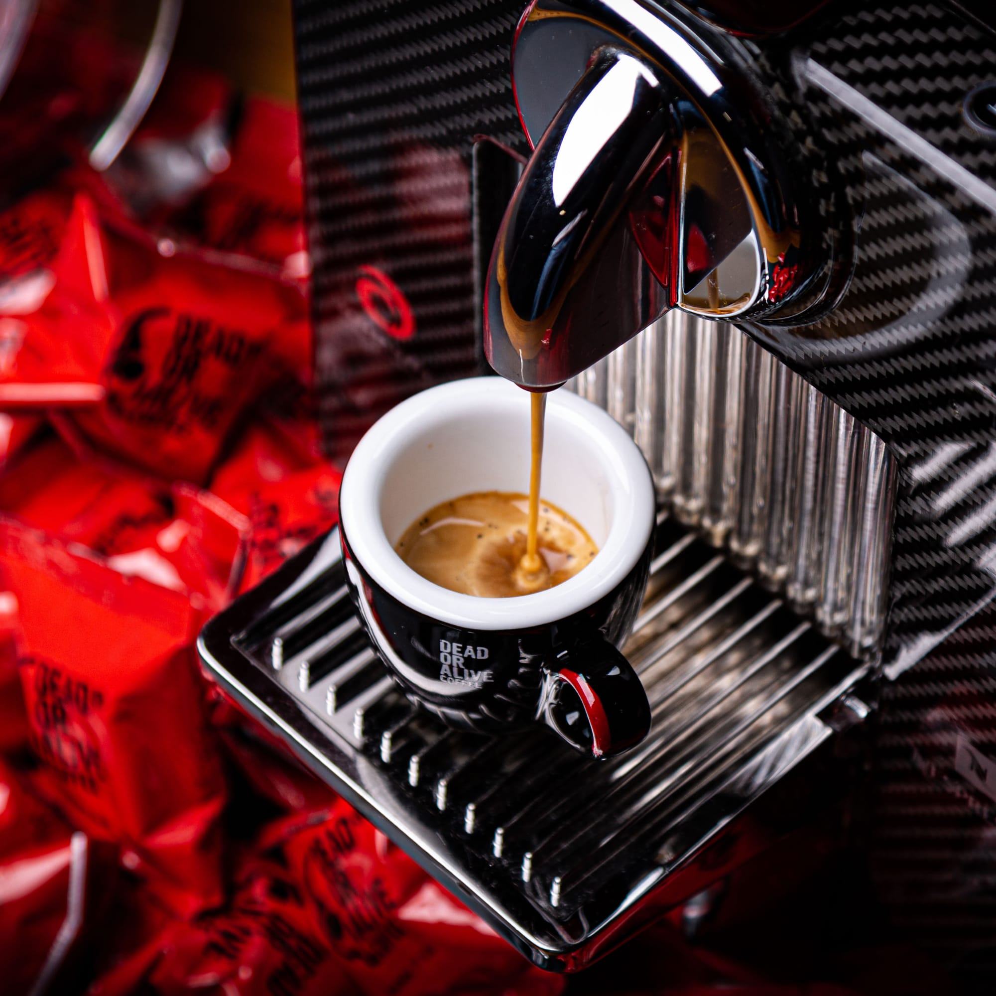 KAFFEE KAPSELN DEAD OR ALIVE COFFEE Kapseln Nespresso DEAD OR ALIVE COFFEE Kapseln Nespresso