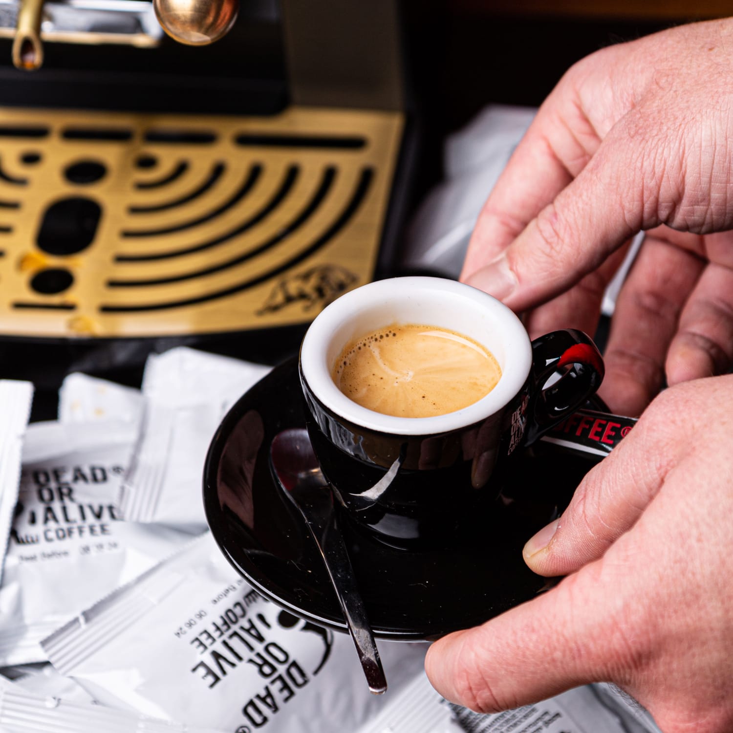 KAFFEE PADS DEAD OR ALIVE COFFEE ESE Pads DEAD OR ALIVE COFFEE ESE Pads