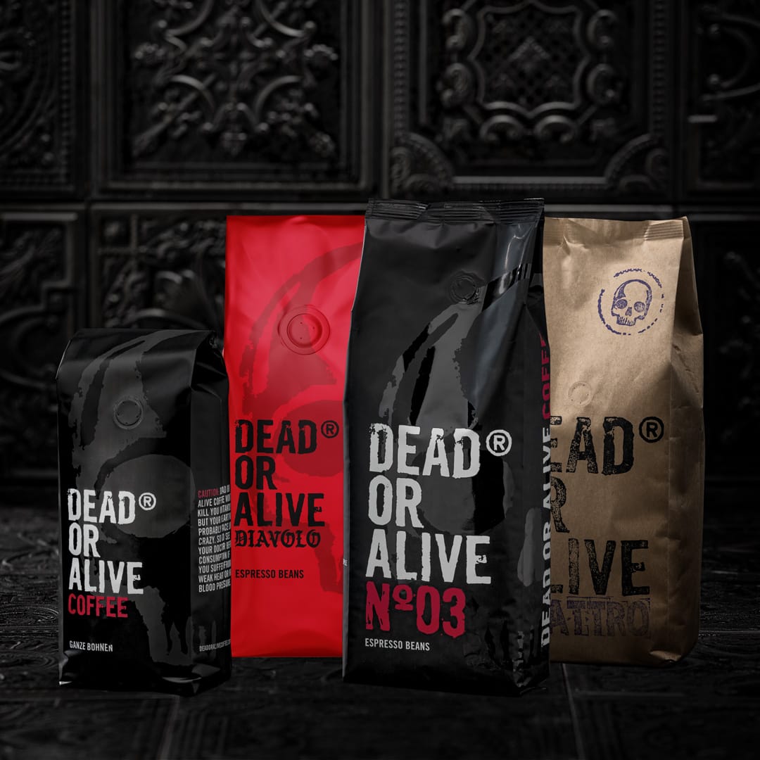 KAFFEE BOHNEN ALL-IN-SPECIAL: Diavolo, No3, Quattro 1kg & Original 500g ALL-IN-SPECIAL: Diavolo, No3, Quattro 1kg & Original 500g