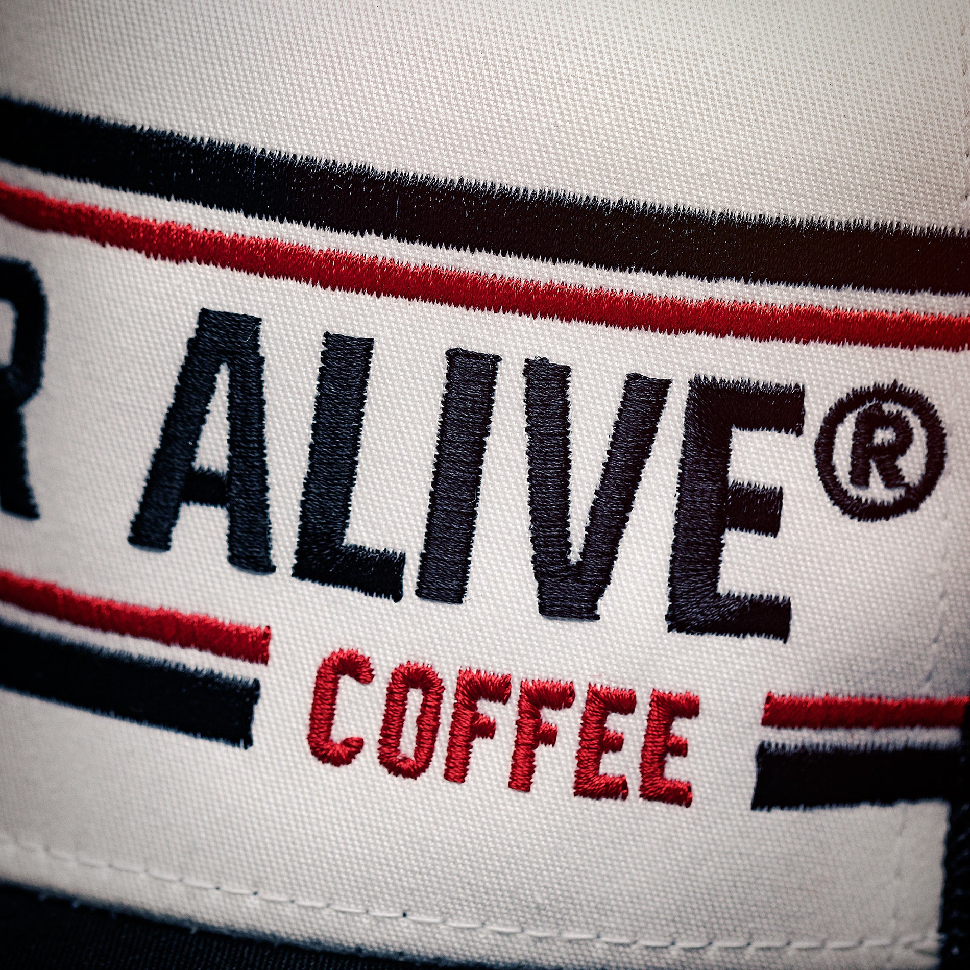 DOAC TRUCKER HAT - coffee beans, strong coffee beans, Best coffee beans, Dead or alive coffee beans