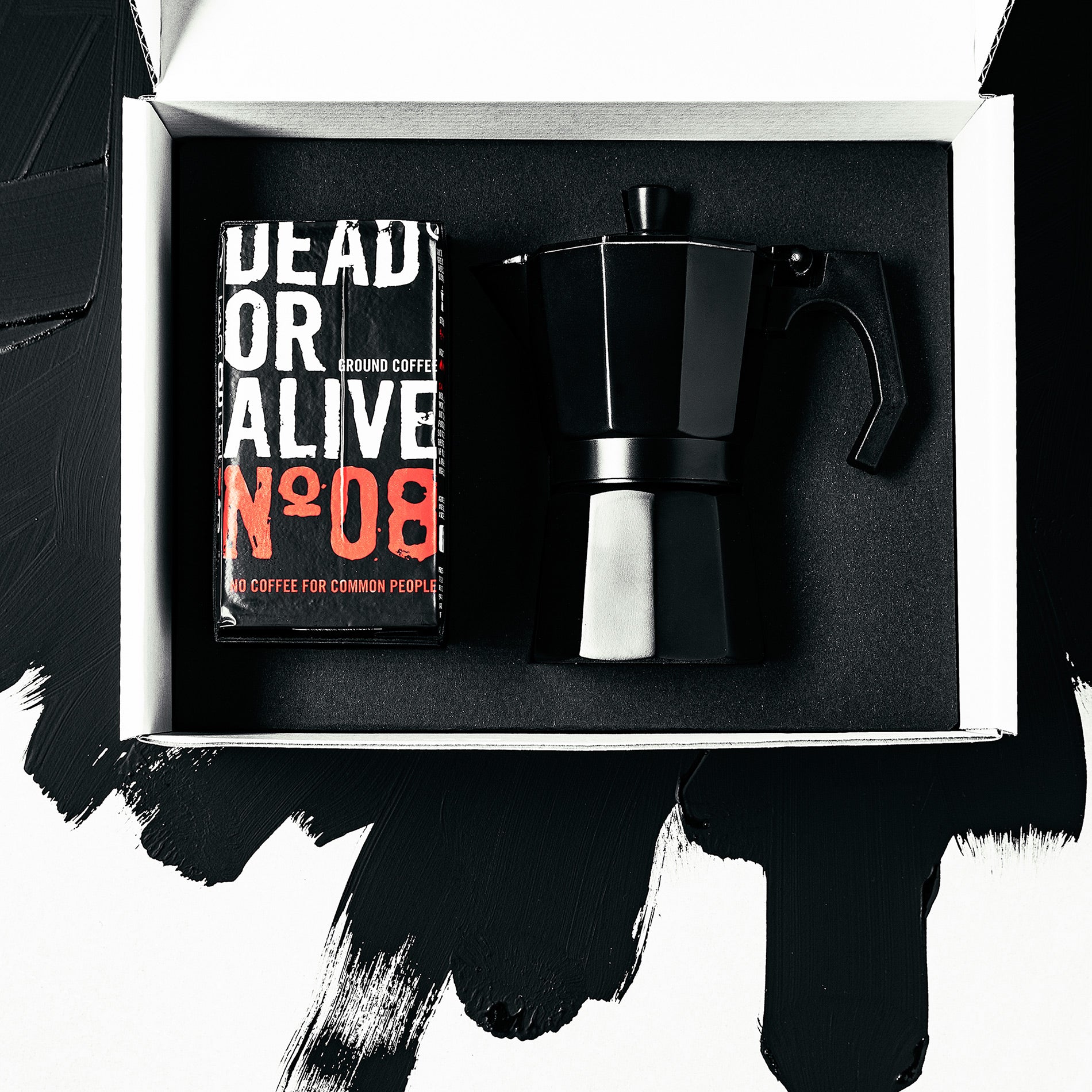 DEAD OR ALIVE COFFEE MERRY FUCKIN XMAS BOX