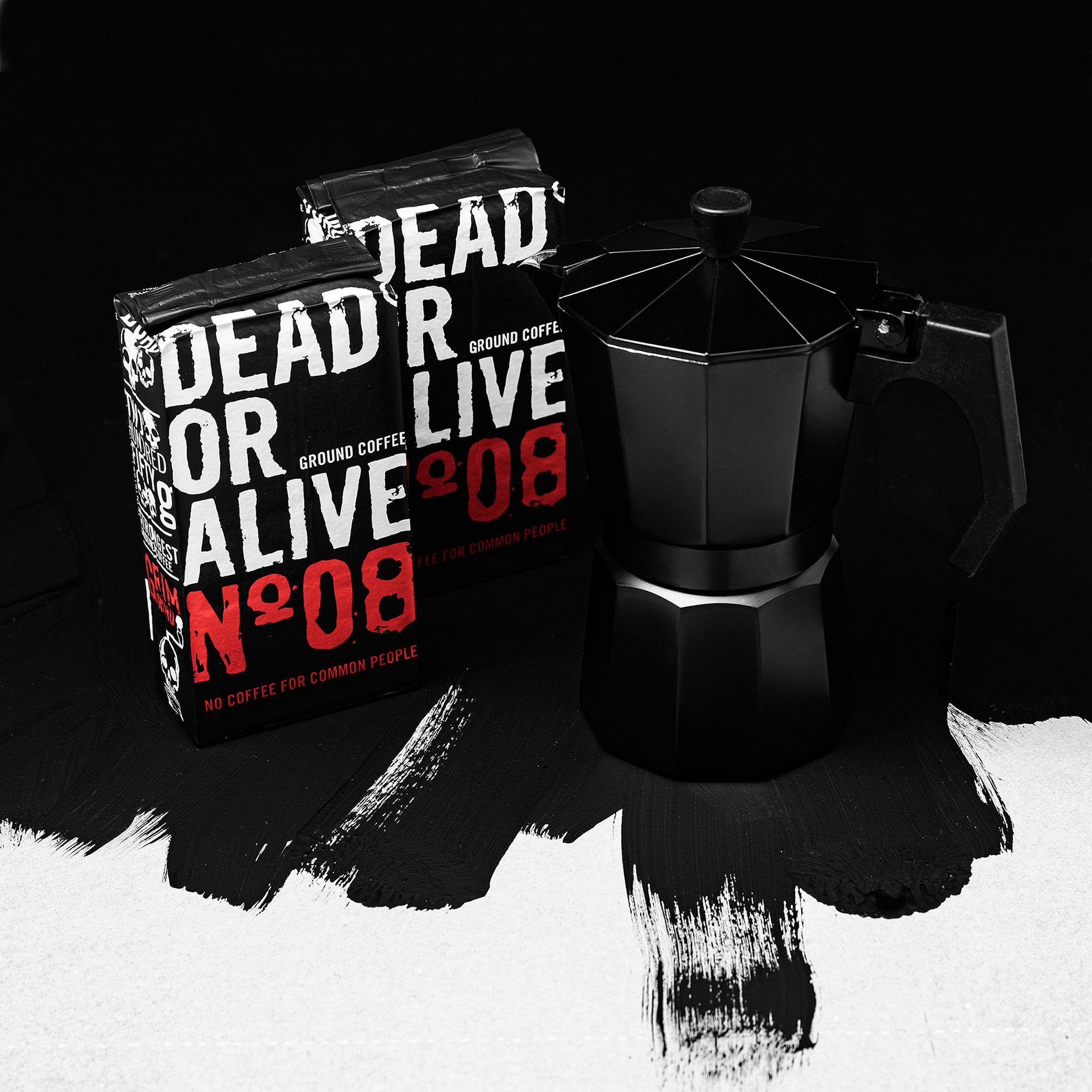 DEAD OR ALIVE COFFEE MERRY FUCKIN XMAS BOX